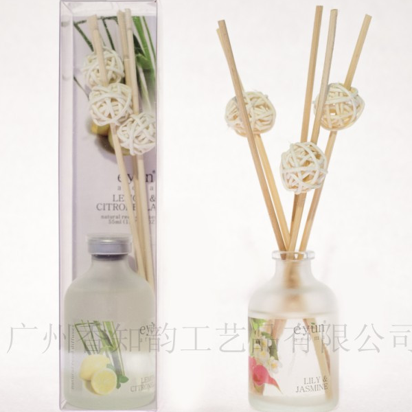 home perfume rattan diffuser Reed Diffuser Stick Bottles Wholesale A58