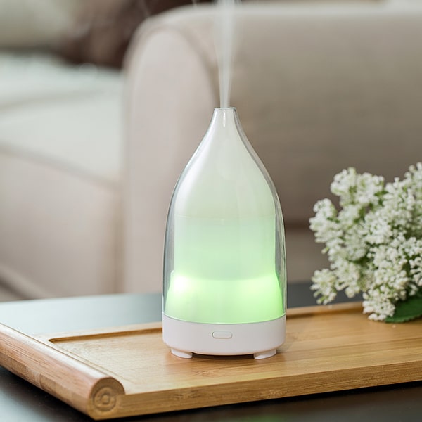 transparent design fragrance humidifier
