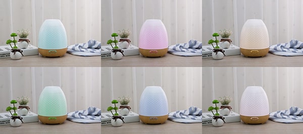 LED lights home aroma diffuser
