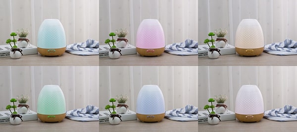 LED lights home aroma diffuser
